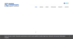 Desktop Screenshot of nuovatecnostampa.it